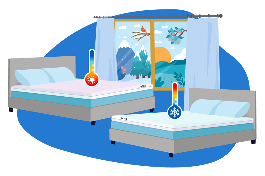 Hypnia verkoelende topper